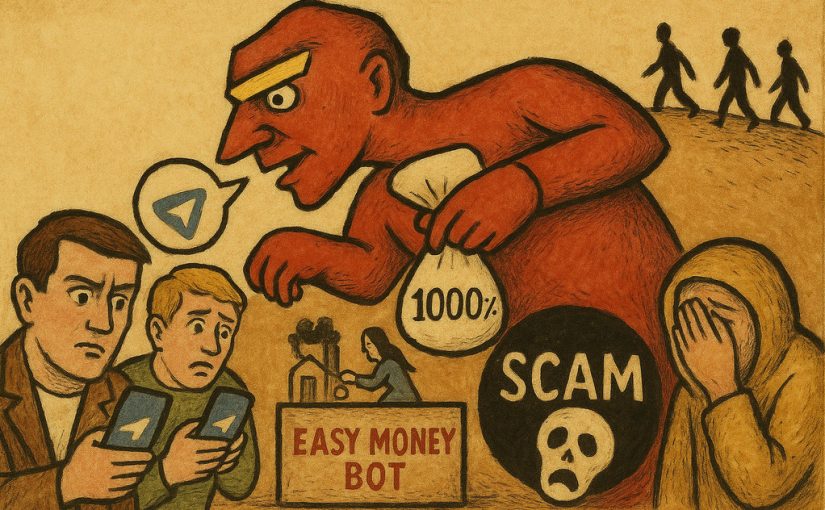 Мошенники обманывают с якобы ботами от Binance, Bybit, Bingx, Bitget, Mexc, Gate